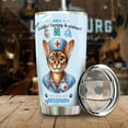 thumbnail image 3 of Just a Certified Nursing Assistant Cna Who Loves Her Abyssinian 20oz Stainless Steel Tumbler Insulated Cup with Lid Cat Lover Kitten Owner Gifts - 00003, 3 of 5