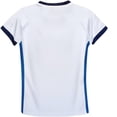 thumbnail image 2 of U.S. Soccer USWNT National Team Gameday 4 Star Champion Soccer Youth Poly Shirt -White/Blue, YXL, 2 of 6
