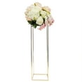 thumbnail image 6 of Wedding Flower Stand Metal Column Flower Rack Wedding Stand Prop Centerpiece Square Metal Plant Stand Indoor Outdoor Flower Pot Display Shelf Home Decor Column Metal Flower Stand Wedding Party, 6 of 12