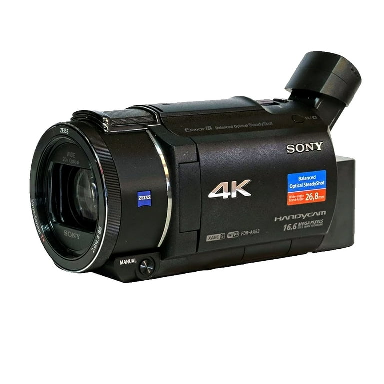 Sony FDR-AX53 4K Ultra HD Video Camera, Handy Camcorder +