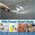 thumbnail image 3 of TRAHOO-Filter Shower Head with Hose, High Pressure 7 Spray Mode Shower Head with 71" Extra Long Stainless Steel Hose & Adjustable Bracket,Built-In Power Wash To Clean Tub, Tile & Pets, 3 of 4