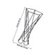 thumbnail image 2 of BEADCEST 1Ud Soporte De Hierro Para Plantas De Aire Base Metálica Para Oficina Y Hogar, 2 of 6