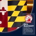 thumbnail image 5 of Anley Rip-Proof Double Sided 3-Ply Maryland State Flag 3x5 Foot - Maryland MD Flags, 5 of 8
