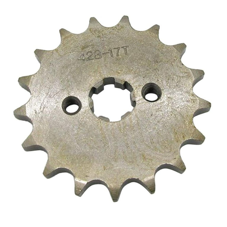 420-14T 15mm Offset Front Sprocket | For Zongshen 190cc, Honda Grom 125, Monkey & Chinese Bikes