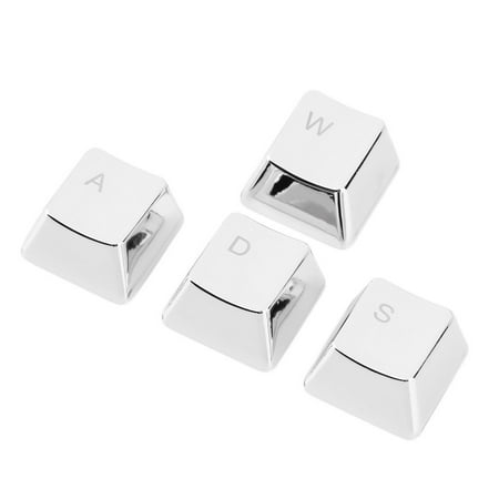 Zinc Alloy W A S D Mechanical Gaming Keycap 4 Key Caps Keyset For Professional Gamer Gaming Keyboards