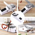 thumbnail image 3 of HUGFEGWE Electric Knife Sharpener,USB Adjustable For Kitchen Knives Tool,Electric Clipper Sharpener With Protective Cover,for Quick Sharpening & Polishing with Protective Cover (2pcs) CJB91-12744, 3 of 7