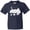 Navy, variant on Inktastic Camper In A Star Filled Night Youth T-Shirt
