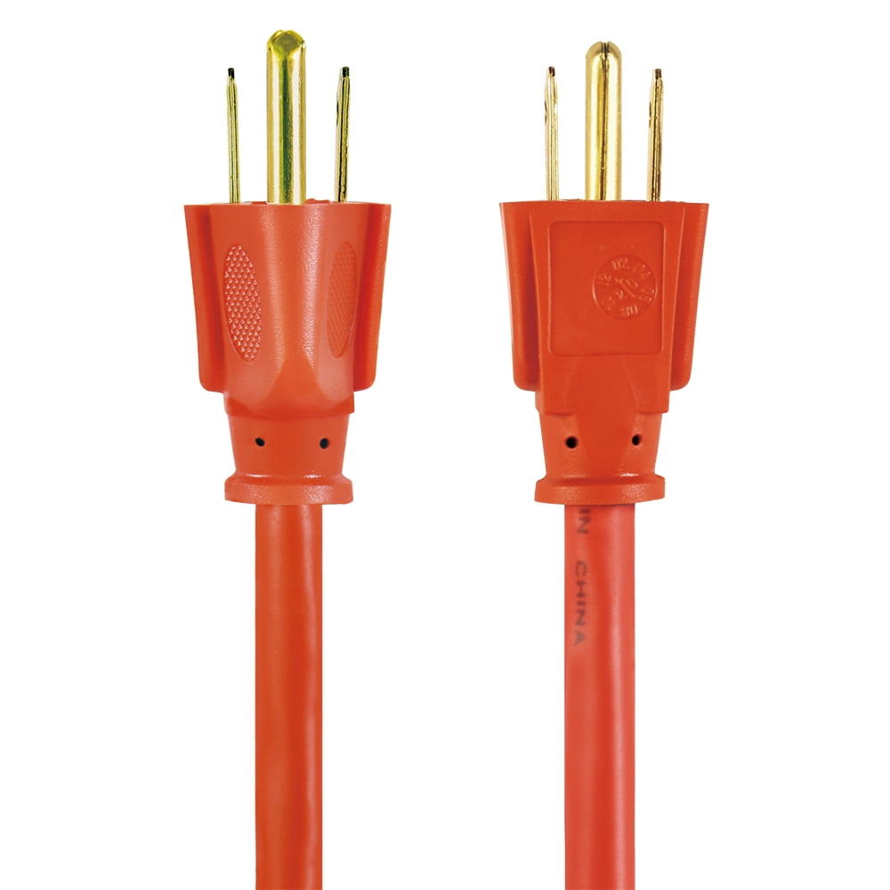 Hyper Tough 25ft 16/3 Green & Tan & Orange & White Outdoor Extension Cords