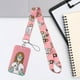 thumbnail image 5 of Accesorios para cordones para tarjetas, soporte universal para identificación, cordones para teléfono desmontables, tarjetero para regalo de enfermera Patrón D, 5 of 7
