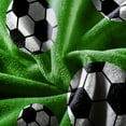 thumbnail image 2 of Green Football Flannel Throw Blanket – Soft, Cozy Gift for Sports Fans | Active Dyeing, Perfect for Naps, Resting, and All-Season Comfort, 2 of 5