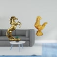 thumbnail image 2 of Estatua del caballo,Estatua de caballo de pie hecha a mano de resina de cafetería,Escultura de pollo,Escultura de pollo,decoración del hogar,figura de gallo,Figura decorativa de gallo,estatua, 2 of 8