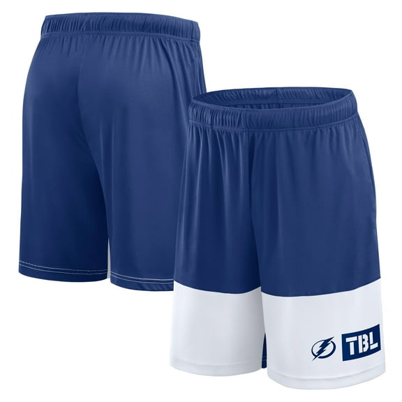 Men's Logo Athletic Blue Tampa Bay Lightning Best of the Best Shorts