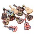 thumbnail image 4 of 100x Guitar Buttons Craft Buttons with 2 Holes Buttons Sewing for Children Diy Arts And Crafts, 4 of 7