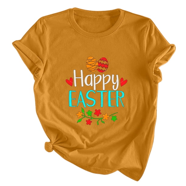 Camiseta de mujer Camisetas divertidas y lindas de manga corta Camiseta con estampado divertido Conejo Estampado Tops Blusa Regalo para mujeres Pompotops hfajkhk127775