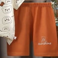 thumbnail image 4 of UAYOTSE Toddler Baby Boys Summer Outfits 6 9 12 18 24 Months 2T 3T Patchwork Crew Neck Short Sleeve T-Shirts Elastic Waist Shorts 2Pcs Clothes Set,Sizes 5-6 Years, 4 of 5