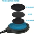thumbnail image 4 of shiyou-QuadCast Mic Pop Filter Mask Shield For HyperX QuadCast Microphone, 4 Inch 3 Layers Windscreen with Flexible 360°Gooseneck Clip by, 4 of 4