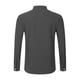 thumbnail image 5 of pstuiky manga larga de hombre, Camisas de lino a la moda para hombre, informales, lisas, con botones, cuello alto, bolsillos y manga larga Tops de hombre xxxl, 5 of 8