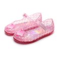 thumbnail image 2 of SXcggal Princess Shoes Girls Sandals Jelly Mary Jane Dance Party Shoes For Kids Toddler Lightweight Fashionable Cute Girls Daily Shoes, 2 of 7