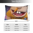 thumbnail image 2 of Lsque Sml Jeffy Pattern Bedding Waterproof Pillow Protector Zippered Queen – Bed Bug Proof Pillow Encasement-20"x30", 2 of 6