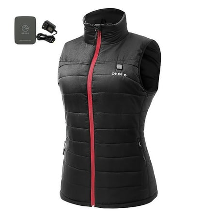 Women's Lightweight Heated Vest with Battery Pack