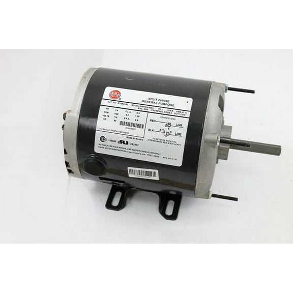 Nidec Motor Corporation D13B2N4Z N | 1/3 hp 1725 RPM 1-Speed 115V 5.6 Blower Motor
