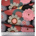 thumbnail image 3 of Soimoi Rayon Fabric Flower Artistic Fabric Prints By Yard 56 Inch Wide, 3 of 3