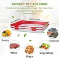 thumbnail image 6 of Food Preservation Trays,Reusable Food Storage Tray,2025 Latest Stackable Food Trays with Stretch Cover for Various Foods, 6 of 7