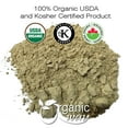 thumbnail image 2 of Organic Way Bitter Melon Powder (Momordica charantia) - Organic & Kosher Certified | Raw, Vegan, Non GMO & Gluten Free | USDA Certified | Origin - India (1LBS / 16Oz), 2 of 5