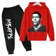 thumbnail image 2 of 2024 Ropa para niños CALIENTE Conjunto de sudadera con capucha para niños más pantalones de sudadera Conjunto de 2 piezas para niños y niñas Mbappe Avatar Estampado Bebé Niña, 2 of 5