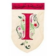 thumbnail image 4 of Evergreen Enterprises, Inc Floral Scroll Monogram 2-Sided Garden Flag, 4 of 5
