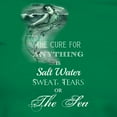 thumbnail image 3 of CafePress - The Mermaids Cure T Shirt - Women's Traditional Fit Dark T-Shirt, 3 of 4