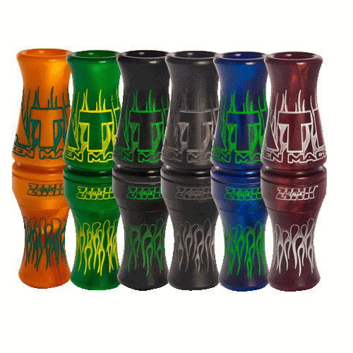 ZINK CALLS ATM GREEN MACHINE DOUBLE REED DUCK CALL