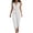 White, variant on Taqqpue Women's Sleeveless Cargo Jumpsuit Solid Color Zip Front Romper Casual Loose Workwear Overalls Pants for Women