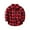Red, variant on LLYwey Boys Winter Coat On Clearance Toddler Shirt Jacket Plaid Long Sleeve Lapel Button Jacket Kids Boys Girls Coats Fall Tops New Newborn Long Sleeve Casual Jackets Outwear Blue 12-18 Months