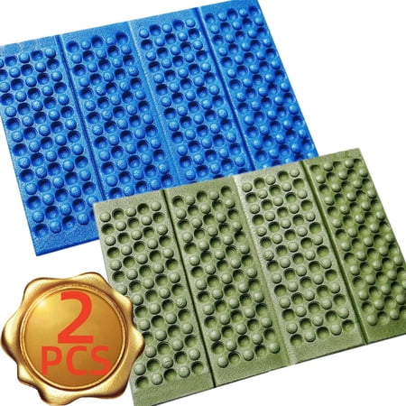 Foldable Hunting Mat Foam Seat Cushion Portable Pad for Hunting Hiking Camping Stadium 2 Pcs Waterproof