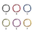 thumbnail image 4 of Soidarity 30T manivela de bicicleta 104BCD rueda de cadena de bicicleta piezas de bicicleta equipo de ciclismo 104BCD rueda de cadenas de Ciclismo Rojo Soidarity OD001357-02B, 4 of 6