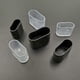 thumbnail image 3 of 16 piezas de tapas para patas de silla, protectores de suelo, tapas de 40 x 20 mm, color negro, 3 of 4