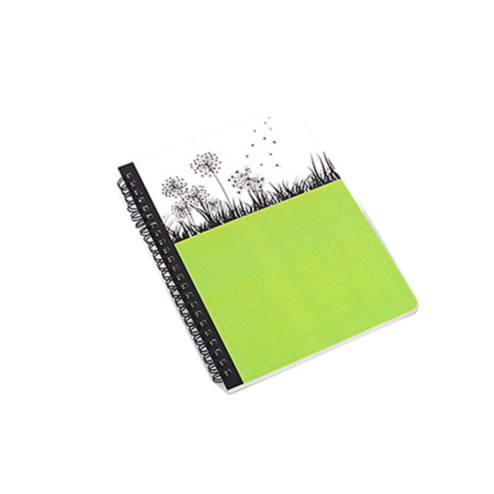Details about   Spiral Notebook Cute Notebook Paper A5 8 Sheets Diary Notepad Transparent 