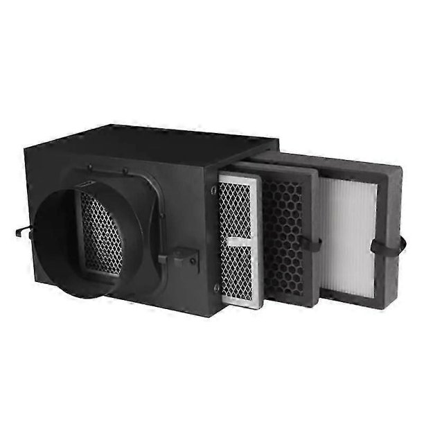 Efficiency HEPA and Carbon 3Layer Air Purification Filter Box for 4 ...
