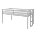thumbnail image 3 of Alaterre Furniture Jasper Wood Twin Loft Bed with Ladder and Safety Guardrails (Dove Gray), 3 of 12