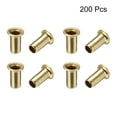 thumbnail image 3 of Uxcell 0.16'' x 0.31'' Remaches huecos Ojetes de doble cara para placa de circuito PCB Cobre 200pcs, 3 of 3
