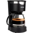 thumbnail image 1 of Cafetera Automática De Goteo Con Jarra De Vidrio De 650 ML Acabado En Negro Y Acero Inoxidable Cafetera Precoladora Cuenta Con Un Filtro, 1 of 8