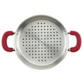 thumbnail image 4 of Rachael Ray Create Delicious Aluminum Nonstick Steam Set, 3-Quart, Red Shimmer, 4 of 7