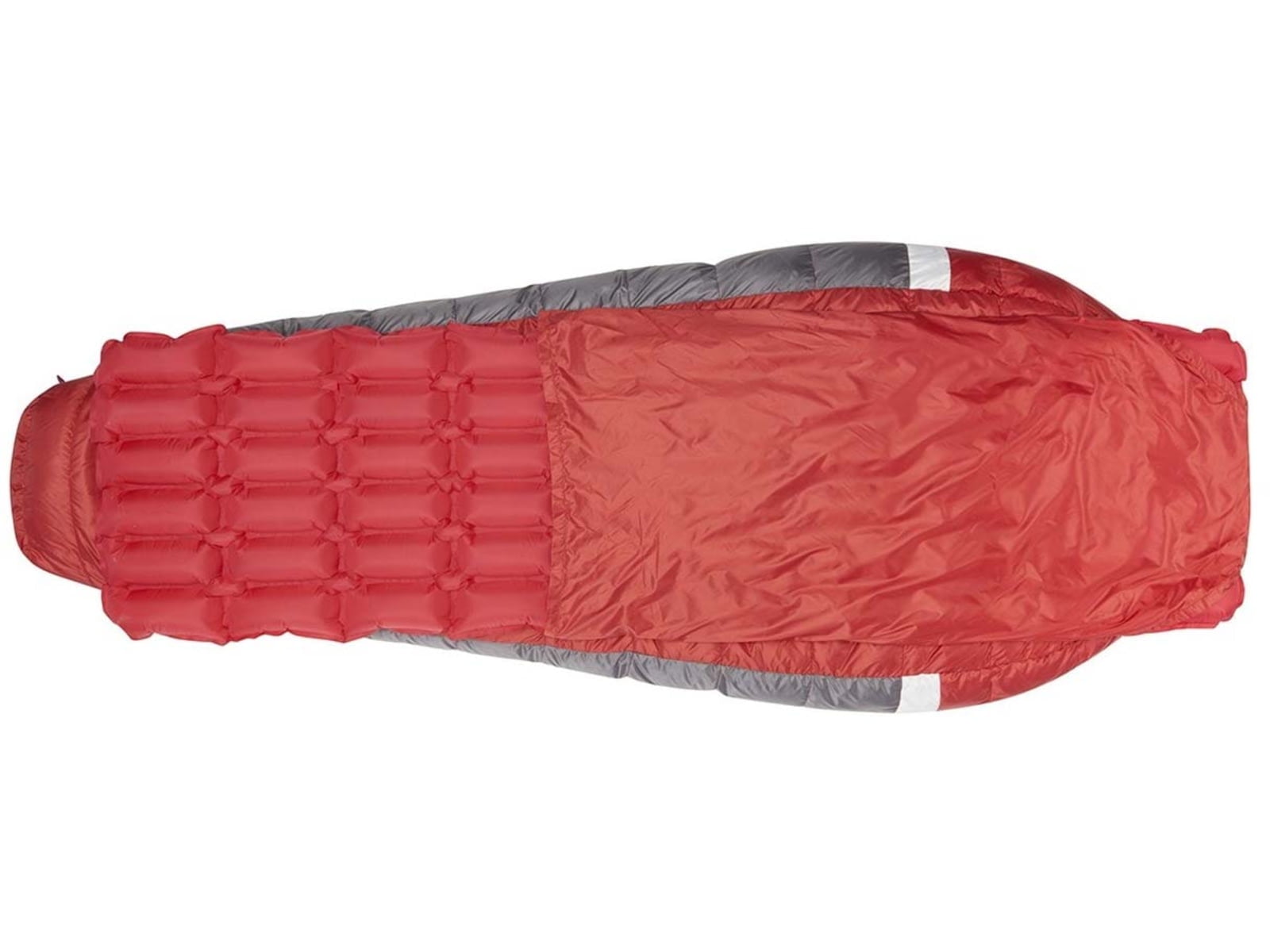 Sierra Designs Backcountry Bed 650F 20 Deg Sleeping Bag, Red, Regular