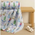 thumbnail image 4 of Soimoi Cotton Poplin Fabric King & Angel Watercolor Printed Craft Fabric by The Yard 56 Inch Wide, 4 of 7