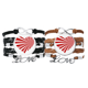 thumbnail image 1 of Rojo el dia de San Valentin corazon Bloom Pulsera pareja de cuerdas de cuero Unbranded M, 1 of 3