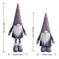 thumbnail image 3 of Gnome Plush Christmas Sin Rostro La Casa Del Hecha A Mano (gris), 3 of 7