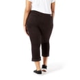 thumbnail image 5 of Levi Strauss Signature Women's and Women's Plus Mid Rise Capri Jeans, 25" Inseam, Sizes 2-28, 5 of 8