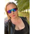 thumbnail image 3 of Gafas de Sol FEISEDY Sin Montura Y2K Futuristas Envolventes B2927, 3 of 8