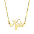 thumbnail image 1 of KISPER 18K Gold Plated Stainless Steel Personalized Name Pendant Necklace, 1 of 6
